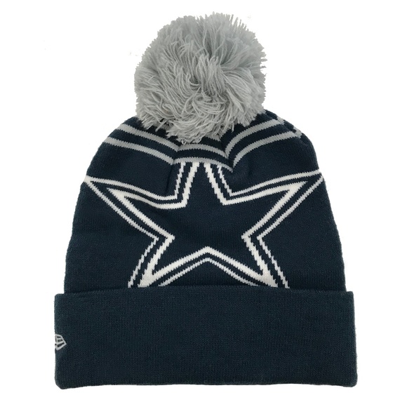 cowboys pom beanie